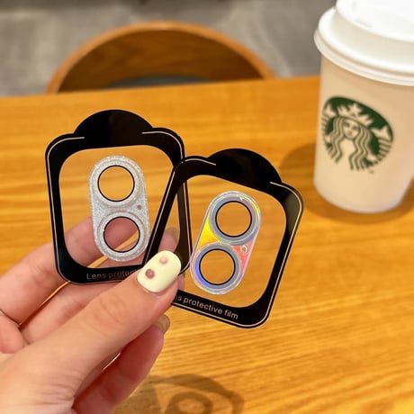 CUTECASEキラキララメレンズカバー iPhone17ProMax/17Pro 17/16/16proシリーズカメラレンズフィルム 輝く おしゃれ 人気 頑丈 CM5743