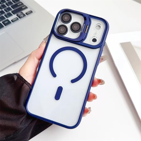 CUTECASEカメラスタンド付 iPhone17ProMax/iPhone17Proケース レンズフィルムプレゼント iPhone17/Airケース MagSafe対応 高級感たっぷり CM5710