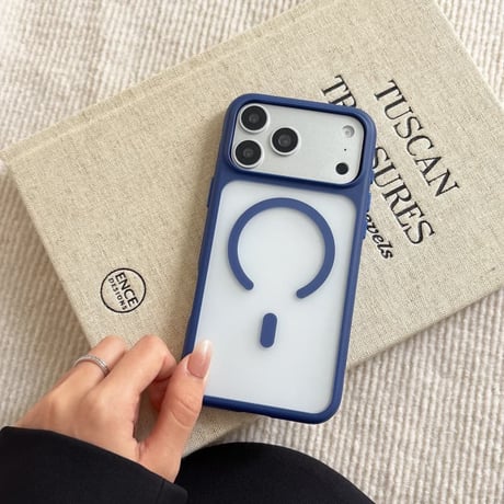 CUTECASE 指紋防止 iPhone17ProMax/17Proケース MagSafe対応 iPhone16Pro/15pro/14ケース 滑り止め加工 耐衝撃CM6344