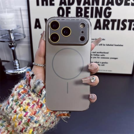 CUTECASE iPhone17ProMaxケース レンズカバー付 iPhone17Pro/17Air/17ケース MagSafe充電 耐衝撃 飽きないデザインCM5642