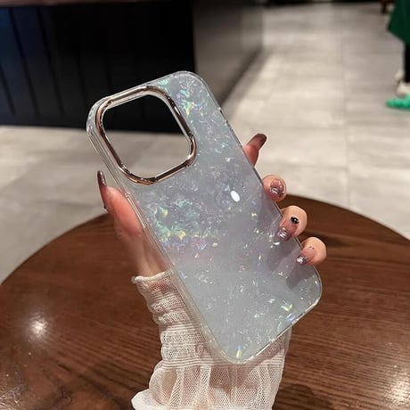 CUTECASEiPhone16Pro/16ケース シェル キラキラ iPhone15Pro/14Pro/13ケース 大人可愛い 上品 大人気 CM4680