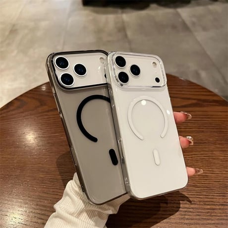 CUTECASE クリア iPhone17/17proケース MagSafe対応 黄ばまない 薄型 iPhone16promax/15/14対応 高透明感 CM3509