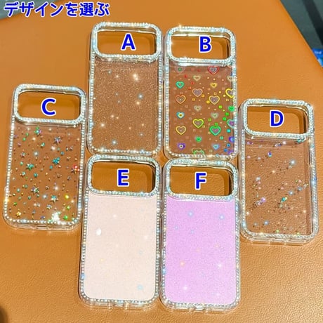 CUTECASEキラキラ光る iPhone17/17Proケース ジュエリライン iPhone16/15PromaX/14カバー 透明黄ばまない 美しい輝く CM5839