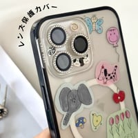 CUTECASE ダイヤ カメラ保護カバー レンズフィルム iPhone用 キラキラ 頑丈 ハンドメイド おしゃれ diy 魅力的なスマホ ギフトにおすすめCM6064