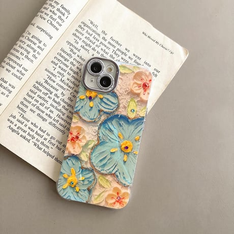 CUTECASE 花柄 アイフォン15/15proケース キラキラレンズフイルム付き iPhone14/13pro/12カバー 高級感たっぷり CM4083