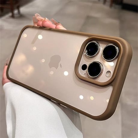 CUTECASEショルダーストラップ付 iPhone16Pro/16ProMaxケース クリア iPhone15/14promax/13proカバー 便利 高級感CM4772