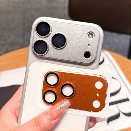 CUTECASE メタルレンズカバー iPhone17ProMax/17Pro 17/Air ガラスレンズフィルム 人気 頑丈 耐久性あるCM5889