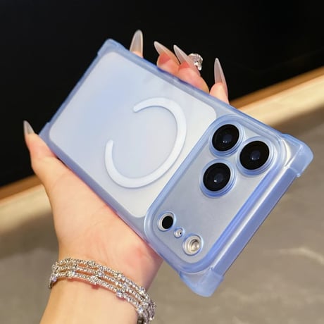 CUTECASE スクエア iPhone17ProMax/17Proケース 指紋防止 マット仕上げ MagSafe対応 iPhone17/Air/16/15カバー カメラ保護 耐衝撃CM5821