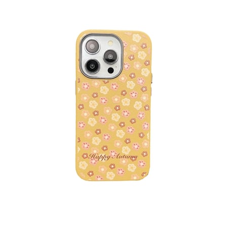 CUTECASEストラップ付 iPhone16/16proケース 花柄 レザー アイフォン15pro/14/13proカバー 高品質 エレガントCM4810