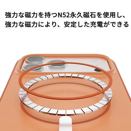 CUTECASE iPhone17Proケース Magsafe対応 アイフォン17/17Promax/17Airケース 耐衝撃 高級感 指紋防止 飽きないデザインCM5623