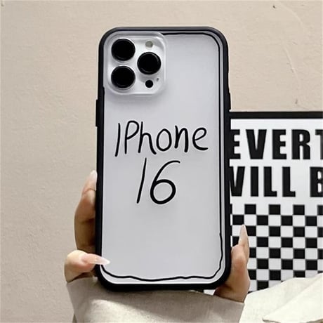CUTECASE iPhone16 iPhone15/15proケース 指紋防止 iPhone14/13pro/12ケース 半透明 かわいいCM4573