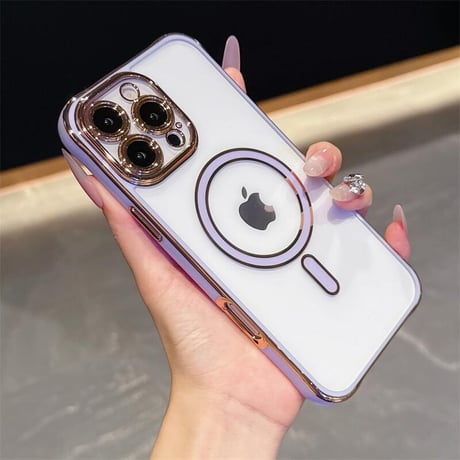 CUTECASEメタリックカラー iPhone16pro/16eケース Magsafe対応 カメラ保護 iPhone15promax/14/13proカバー 黄ばまない 耐久性ある CM5518