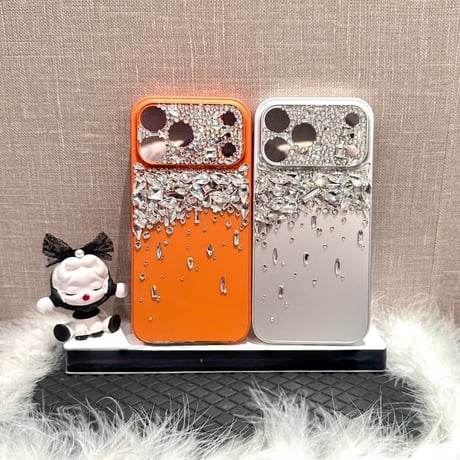 CUTECASE ダイヤiPhone17Promaxケース ハンドメイド iPhone16Pro/15Promaxカバー 豪華 お洒落 ギフトにおすすめ CM5787