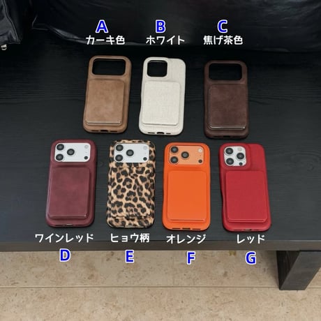 CUTECASE ダブルミラー iPhone17Pro/17ケース スタンド機能 レザー/布 上品 iPhone17ProMax/16Pro/15ケース 高品質 頑丈 人気 CM5974