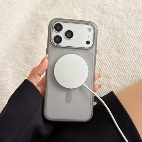 CUTECASE 高級感 iPhone17ProMaxケース 滑りにくい MagSafe対応 指紋防止 iPhone17Pro/16Pro/15pro/14ケース 肌に優しい 耐衝撃CM6347