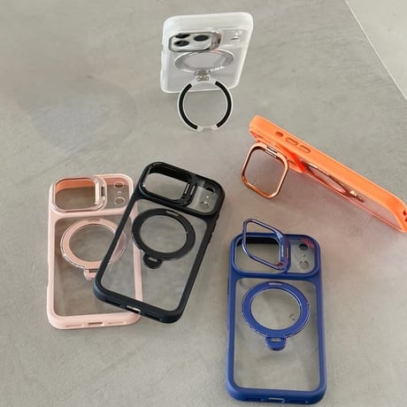 CUTECASE ダブルスタンド付 iPhone17pro/17promaxケース MagSafe対応 iPhone16/15/14カバー 高級感高品質耐衝撃 CM6023