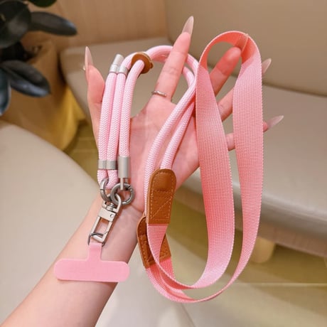 CUTECASE すまほショルダーストラップ 長さが調整可能 斜めがけ 肩掛け ロングストラップ 紐 丈夫 定番アイテムCM5998