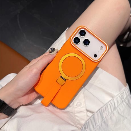 CUTECASE MagSafeリングベルト iPhone17Promaxケース 17Pro/17/17Airケース スタンド機能 耐衝撃 手さわりいい 高品質CM5627