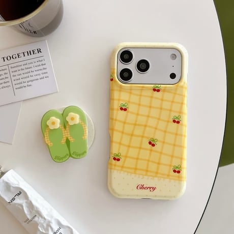 CUTECASE サンダルグリップiPhone17Promaxケース MagSafe対応 iPhone17Pro/16Promax/15Proケース 可愛すぎる 丈夫 CM6462