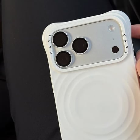 CUTECASE 高級感 カメラレンズカバー iPhon17ProMax/17Pro/17/Air シルバー 傷から保護 装着しやすい オシャレCM6044