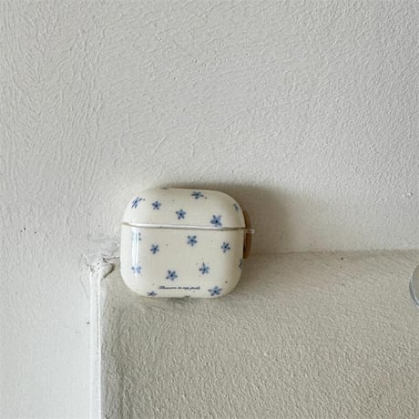 CUTECASE春夏におすすめ エアーポッズ 4ケース 淡色系 花柄 Airpods3/Pro2ケース airpodsproカバー リング付き エレガント CM5152