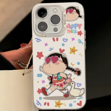 CUTECASE かわいい女の子iphone15proケース