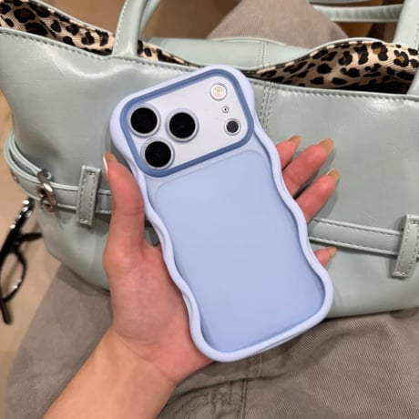 CUTECASE うねうね iPhone17Promaxケース指紋防止 iPhone16Pro/15pro/14ProMaxケース カメラ保護 シンプル風CM6535