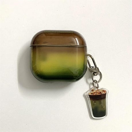 CUTECASE グラデーション Airpods4ケース コーヒーカップ AirpodsPro2ケース airpods3/2カバー シック 暈し染め 人気カラーCM5348