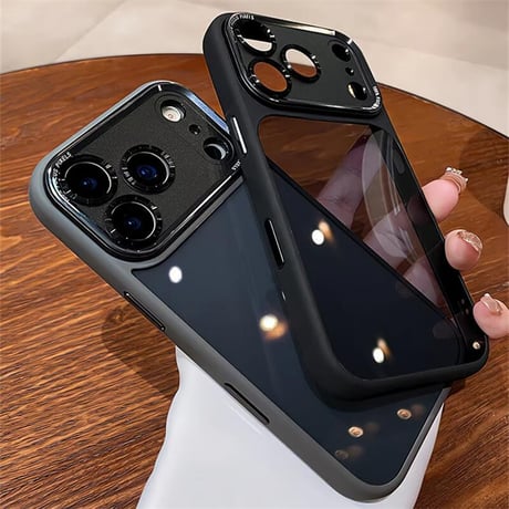 CUTECASE iPhone17Pro/17ProMaxケース 耐衝撃 カメラコントロールボタンカバー付 iPhone17/17Airケース 高級感 ビジネス風 耐久性ある CM5686