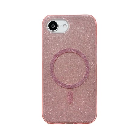 CUTECASE キラキラ iPhone17e/16eケース MagSafe対応 iPhone17Pro/16ProMax/15ケース ラメいり 丈夫 光沢感CM6204