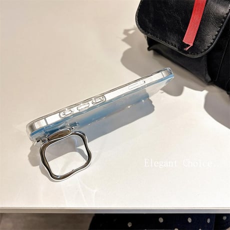 CUTECASEスタイリッシュなデザインiPhone16/16Proケース スタンド付 ストラップ アイフォン15プロ/14/13proカバー キラキラ 便利 おしゃれ CM4782