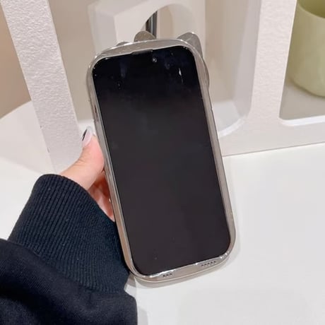 CUTECASE ジュエリーリボンiPhone17Promaxケース キラキラグリッター iPhone16Pro/15Proきれいめコーデ iPhone13/12Pro 女子力高い CM4879