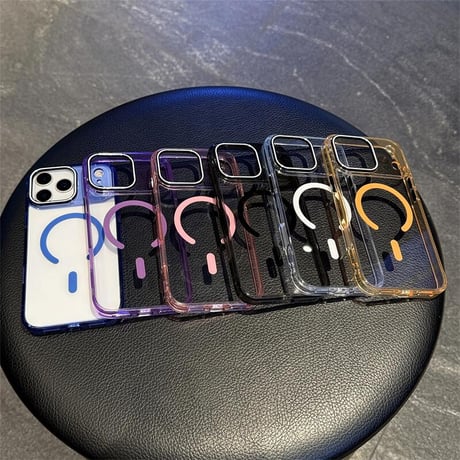 CUTECASE iPhone17Pro/17ケース カメラコントロールカバー付 iPhone17Air 17Promaxケース MagSafe対応 高透明黄ばまないCM5658