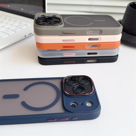 CUTECASE 指紋防止 iPhone17ProMax/17Proケース 耐衝撃 MagSafe対応 iPhone17/17Airカバー カメラ保護 耐衝撃高品質 CM5693