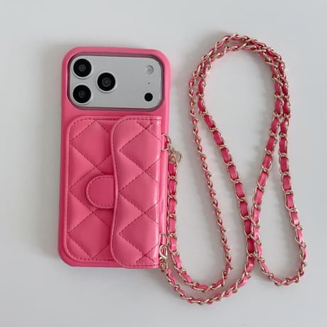 CUTECASE 高級感カード収納 iPhone17/17Proケース レザー iPhone17ProMax/16/15/14カバー 高品質 ショルダーストラップ付 上品CM6279
