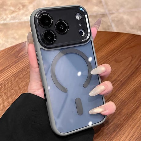 CUTECASE MagSafe対応 カメラコントロールボタンカバー付 iPhone17Pro/17ProMaxケース 耐衝撃 iPhone17/17Airケース 高級感 黄ばまない 頑丈CM5687