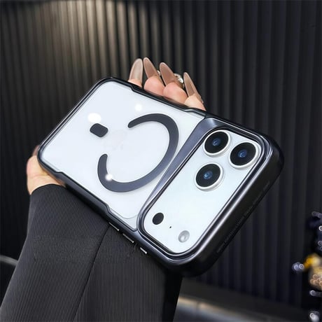 CUTECASEカッコイイ iPhone17Pro/17promaxケース グリップ性いい MagSafe対応 iPhone17/Air/16カバー 耐衝撃 滑り止め 落下防止 高級感 CM5736