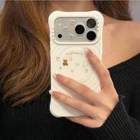 CUTECASE リボンカメラカバー iPhone17Pro iPhone17ProMax レンズフィルム ダイヤデコ キラキラ おしゃれ 頑丈 きれい CM6045