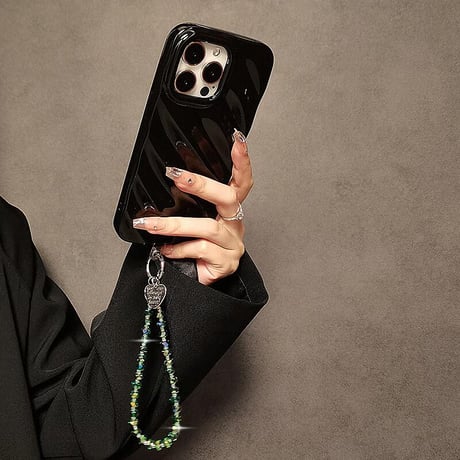 CUTECASEキラキラクリスタル スマホストラップ 高級感オシャレ チェーンストラップ キーチェーン iPhone17 全機種対応 ファッション 美しい CM5574