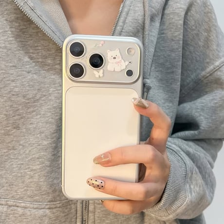 CUTECASE 可愛いカメラ保護カバー iPhone17Pro iPhone17ProMax ガラスレンズフィルム 動物柄 人気 傷から保護 ギフトにおすすめ CM5794