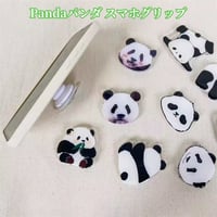 CUTECASEPandaパンダ スマホグリップ 可愛い グリップトーク スタンド機能 落下防止 人気 ギフトにおすすめCM3796