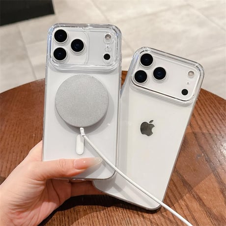 CUTECASE MagSafe対応 レンズフィルム付 iPhone17Pro/17Airケース 高透明 薄型軽量 iPhone17/17Promaxケース 黄ばまない 耐久性あり CM5634