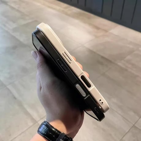 CUTECASEレザー菱形キルティング iPhone16/16Proケース ストラップ付 カメラ保護 iPhone15pro/14Proカバー エレガント 耐衝撃加工CM5004
