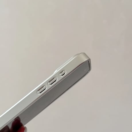 CUTECASE 淡色系 iPhone17Pro/17ケース リボンデコ 草花柄 iPhone17ProMax/16Pro/15カバー キュート ガーリーファッション 韓国っぽCM6083