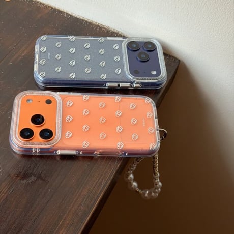 CUTECASE ダブルハートiPhone17Promaxケース キラキララメ iPhone17pro/16/15Proカバー パールストラップ 高級感CM5834