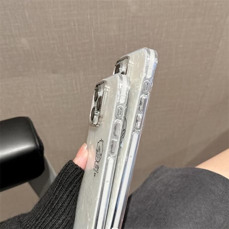 CUTECASE恋人への贈り物漫画のカップルのアバターiphone15proケース あなたに出会えて幸運ですiPhone13/14Pro 携帯ケースC6017