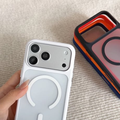 CUTECASE 指紋防止 iPhone17ProMax/17Proケース MagSafe対応 iPhone16Pro/15pro/14ケース 滑り止め加工 耐衝撃CM6344