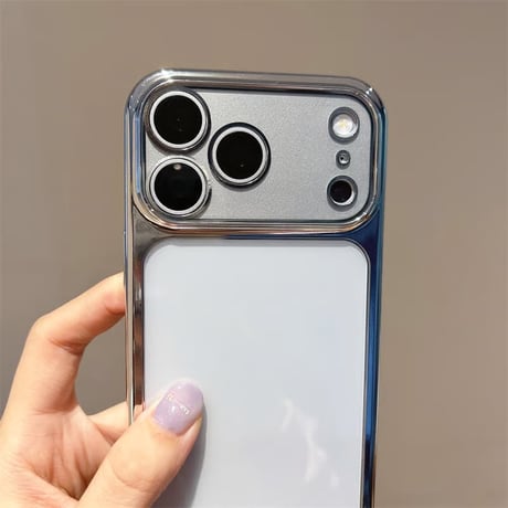 CUTECASEメッキ クリアiPhone17ProMax/17Proケース 高透明 iPhone16ProMax/15Pro/14カバー 頑丈 薄型軽量 CM6480