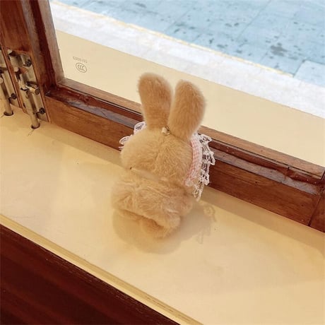CUTECASEウサギ Airpods4ケース ふもふも 可愛い Airpodspro2カバー Airpods3/2 柔らかい ギフトに最適CM4912