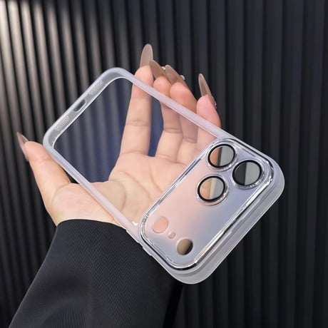 CUTECASE iPhone17Promaxケースソフトケース 滑り止め レンズカバー付 iPhone17ProMax/Airカバー シンプル風 頑丈 軽量 使いやすい CM5763